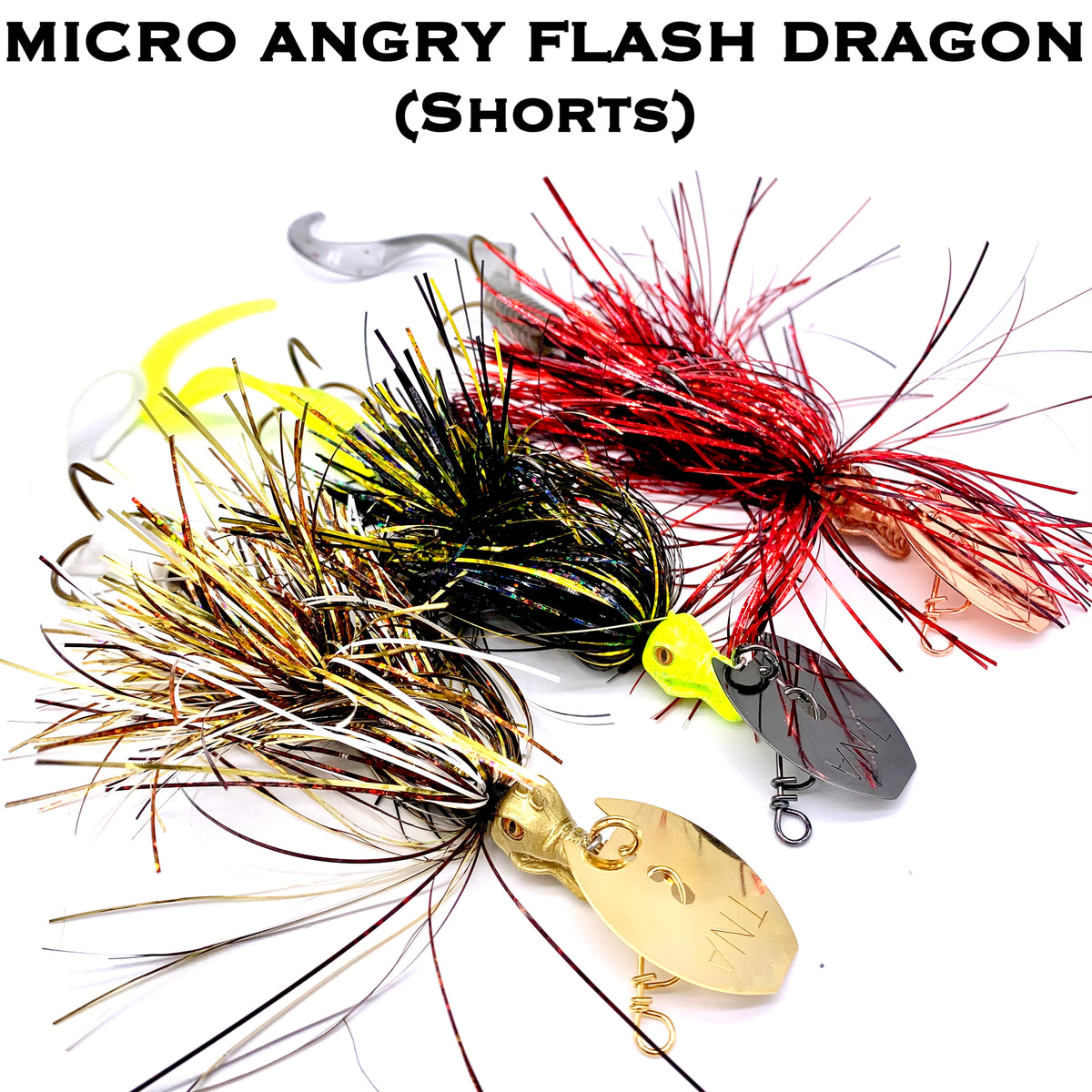 TnA Tackle The Micro Angry Dragon Flash Short Chatterbait