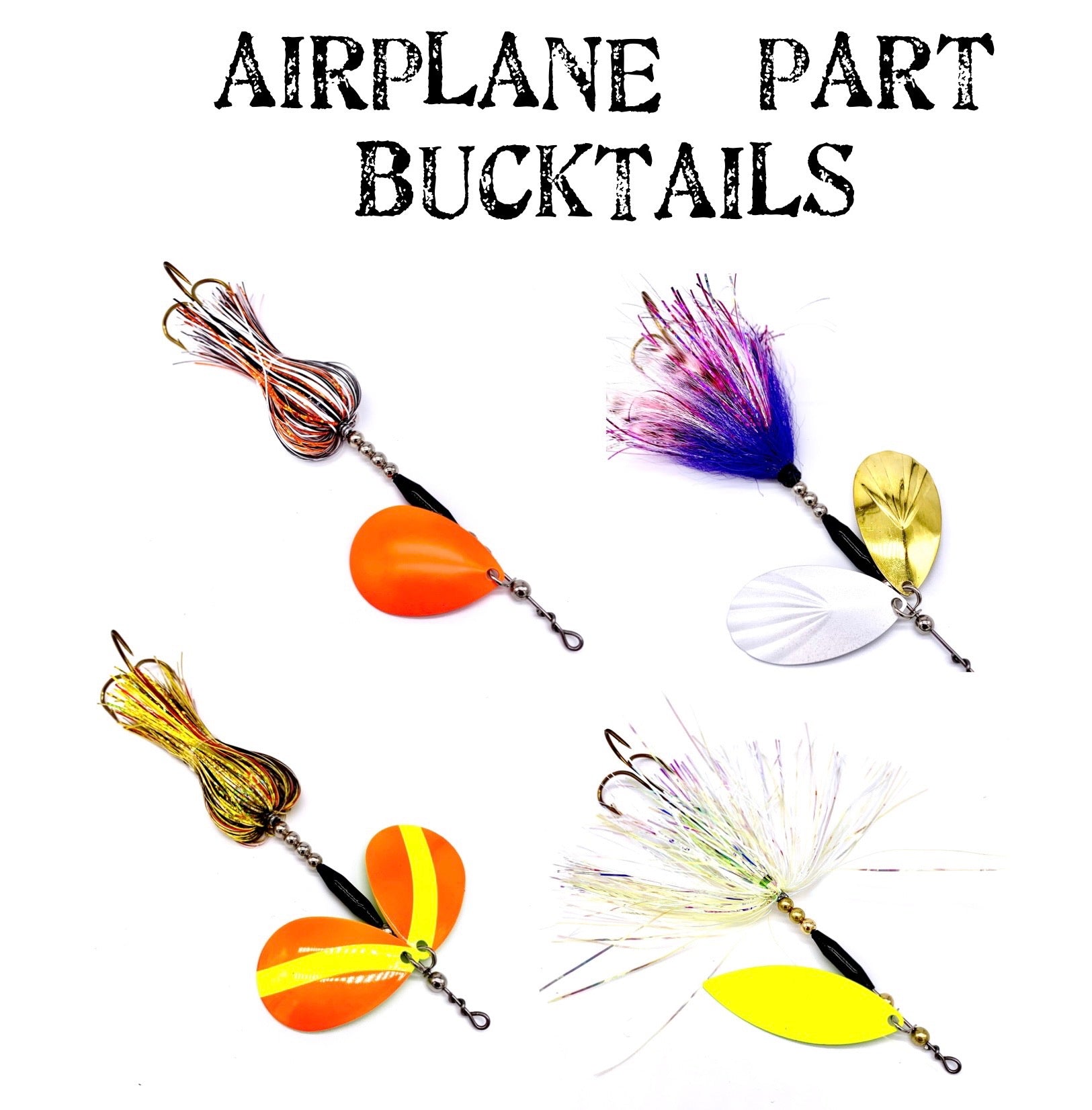 Airplane Part Bucktails – TNA Tackle, LLC