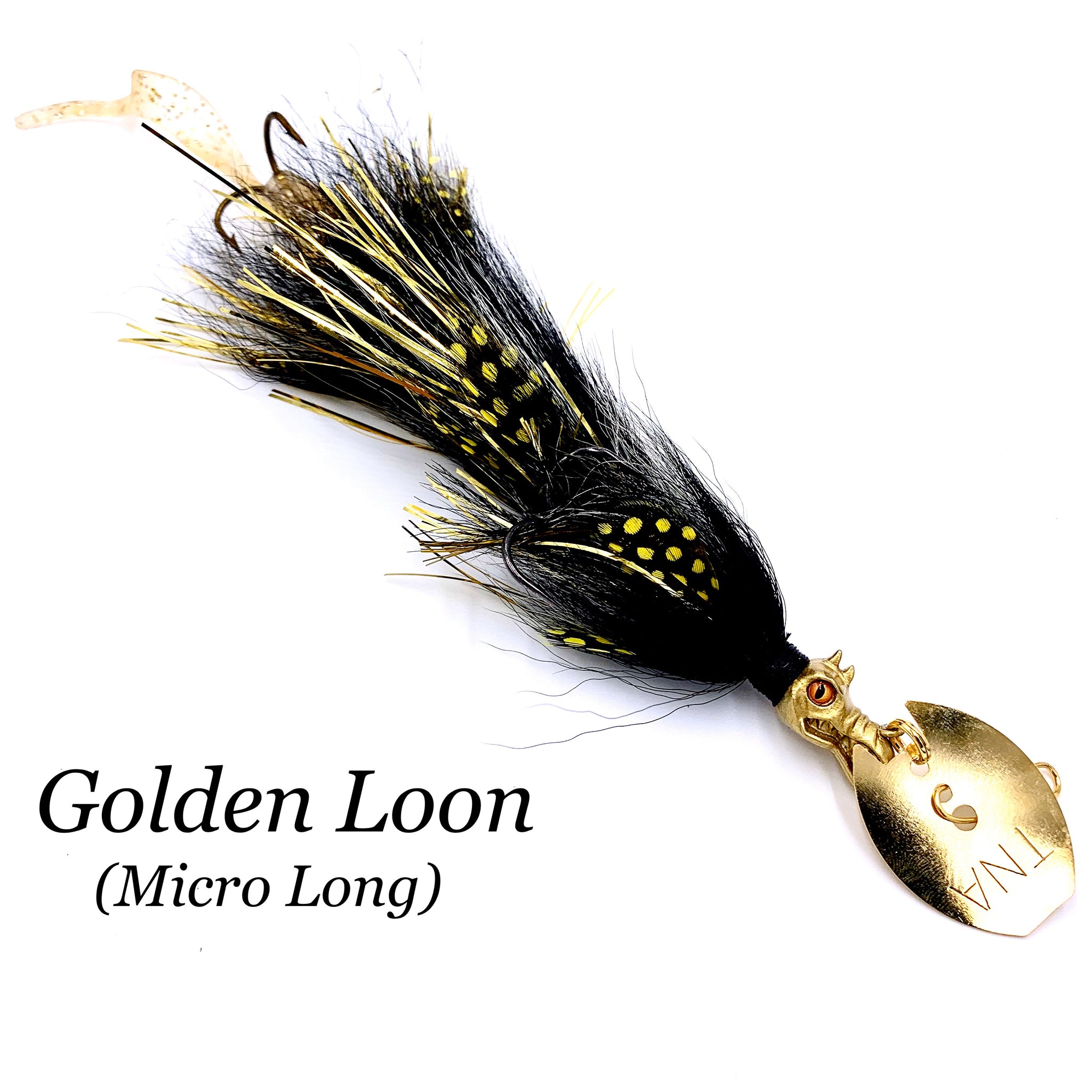 dragon tail fishing lure Micro Angry Dragon Long (Hair) – TNA Tackle, LLC